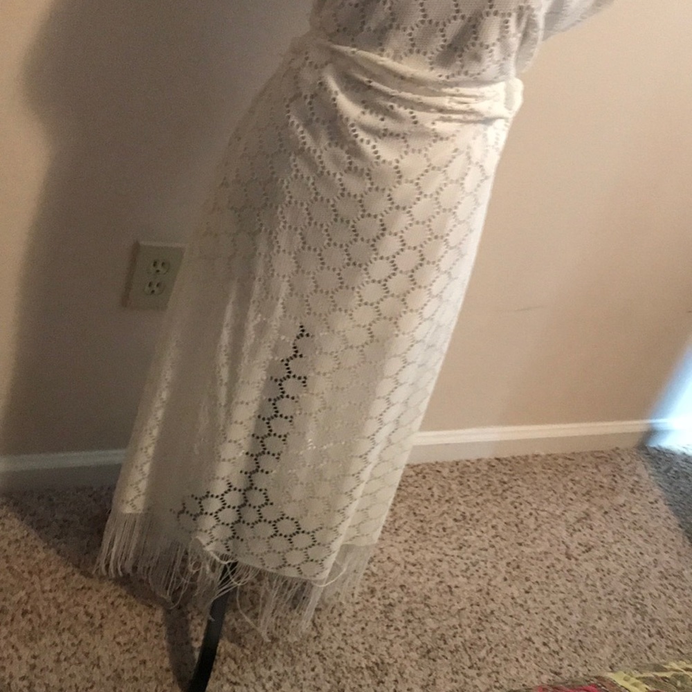 Long summer dress.